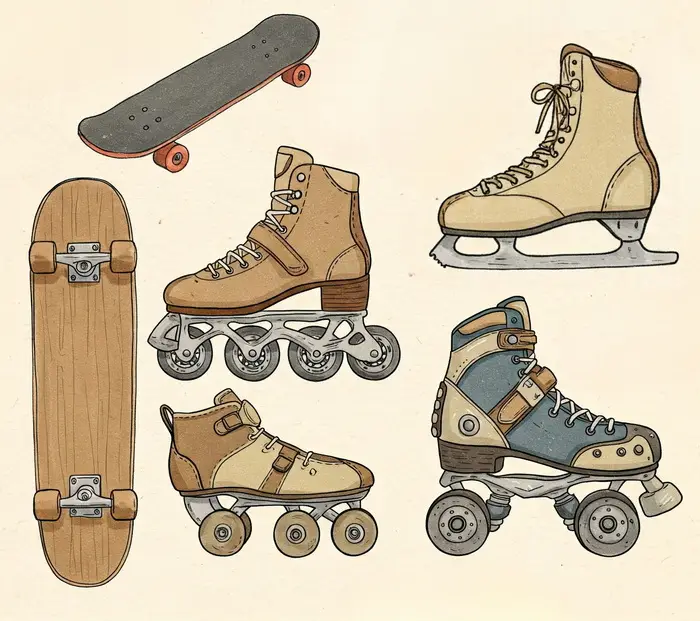 تاریخچه اسکیت